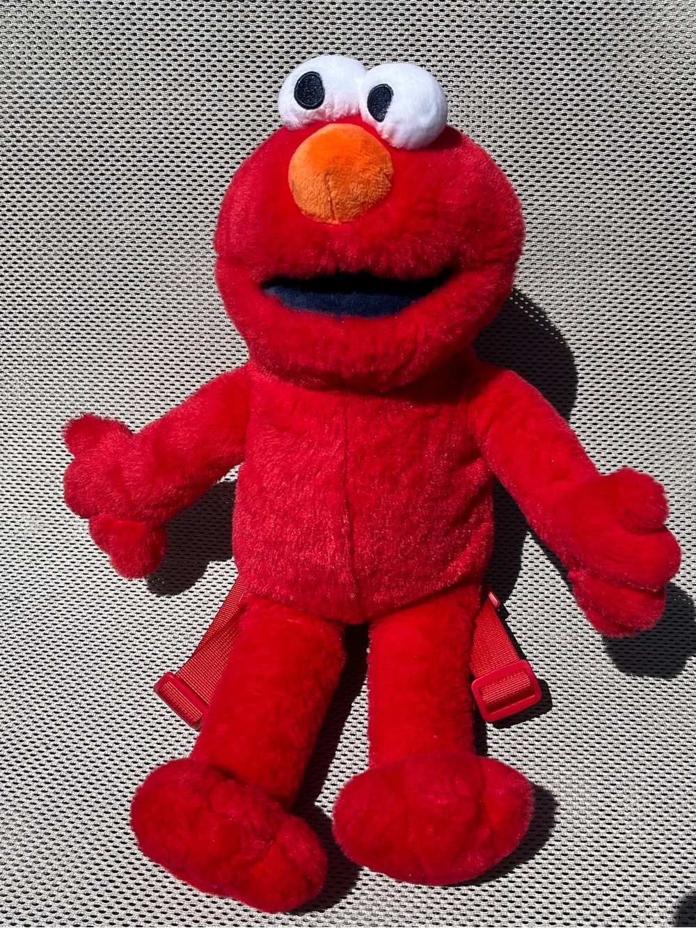 Elmo plush kids backpack